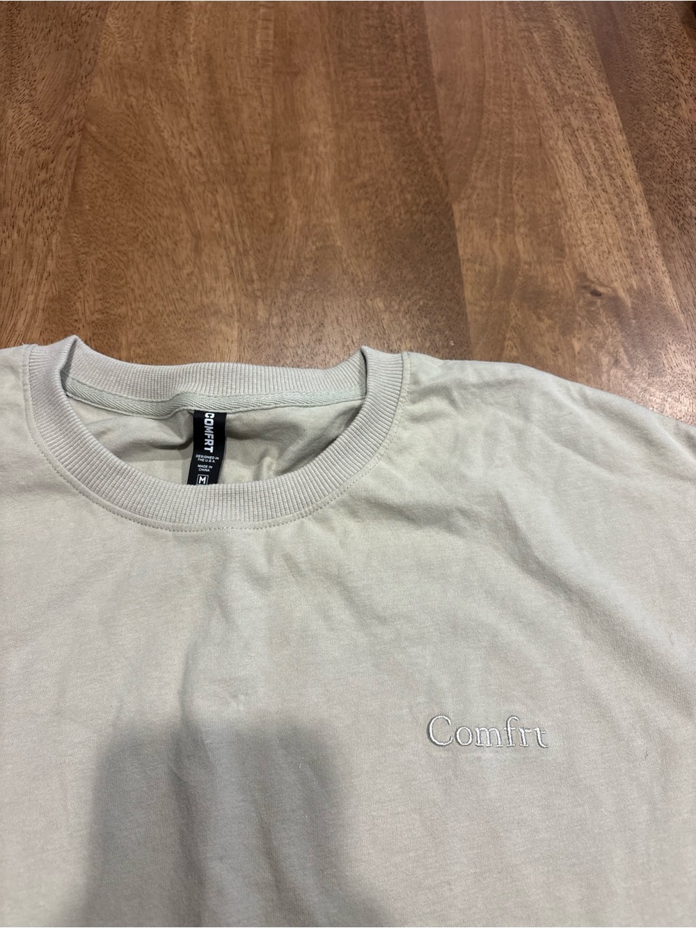 Comfyt Tee in Light Sage